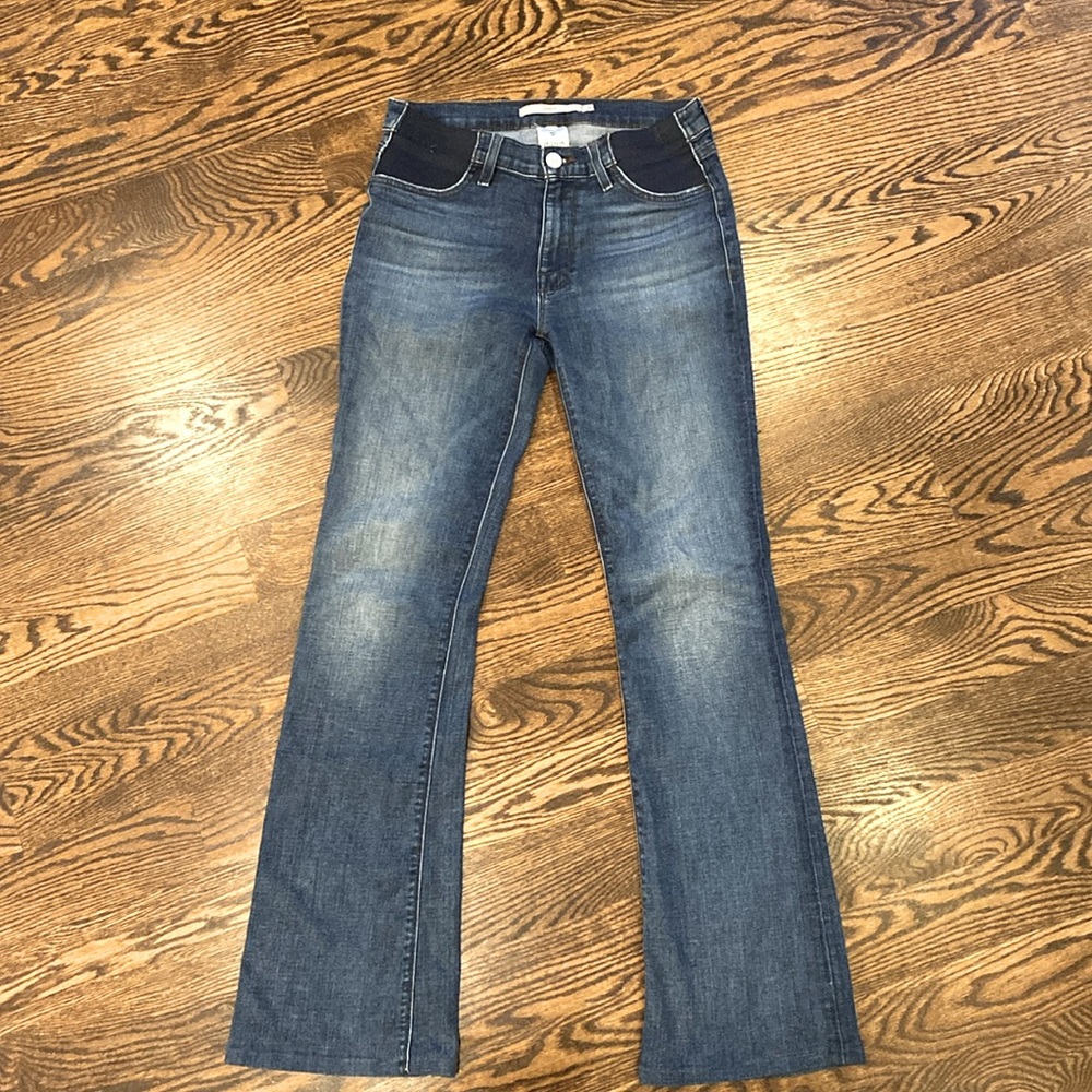 Hudson Jeans Nico Bootcut Maternity Jeans, Size 27, Blue Sunset